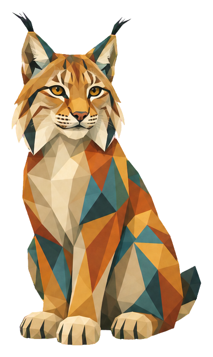 Preview for Low Poly Forest Animals Lynx