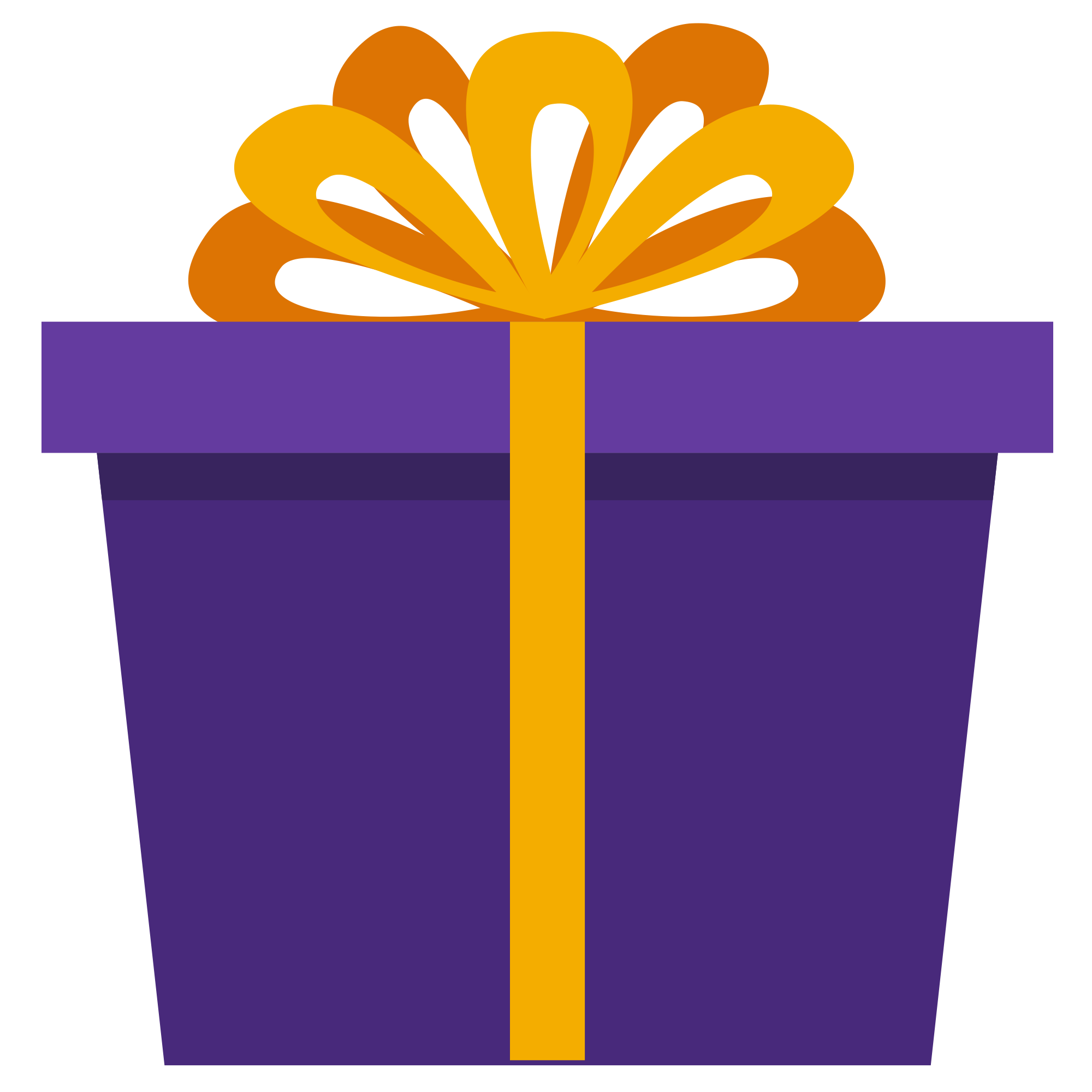 Preview for Purple-gift-box-illustration-christmas-sticker-ad09b