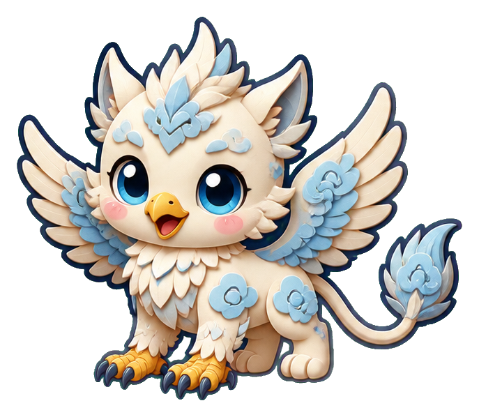 Preview for Cloud Wing Griffin Cub Sticker