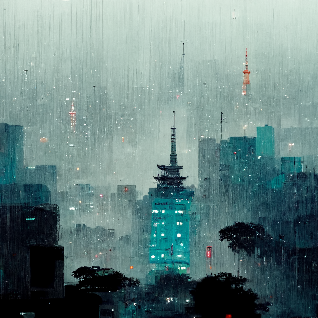 Preview for Rainy-cityscape-tokyo-tower-ai-images-background-dfa0b