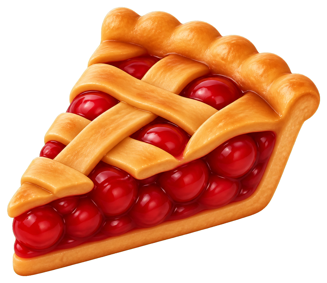 Preview for Pie Slice Sticker For Photo And Design Projects