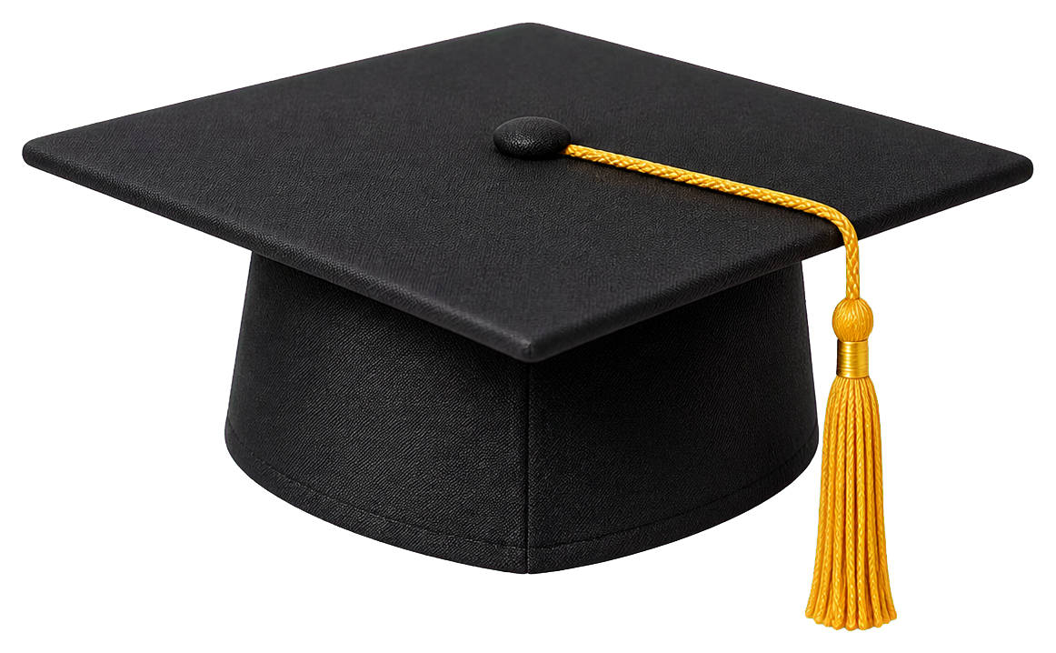 Preview for Graduation Cap Plain Sticker Graphic