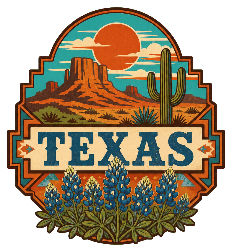 Preview for Texas Bluebonnet Sticker Graphic