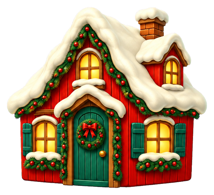 Preview for Cozy Snowy Christmas Cottage