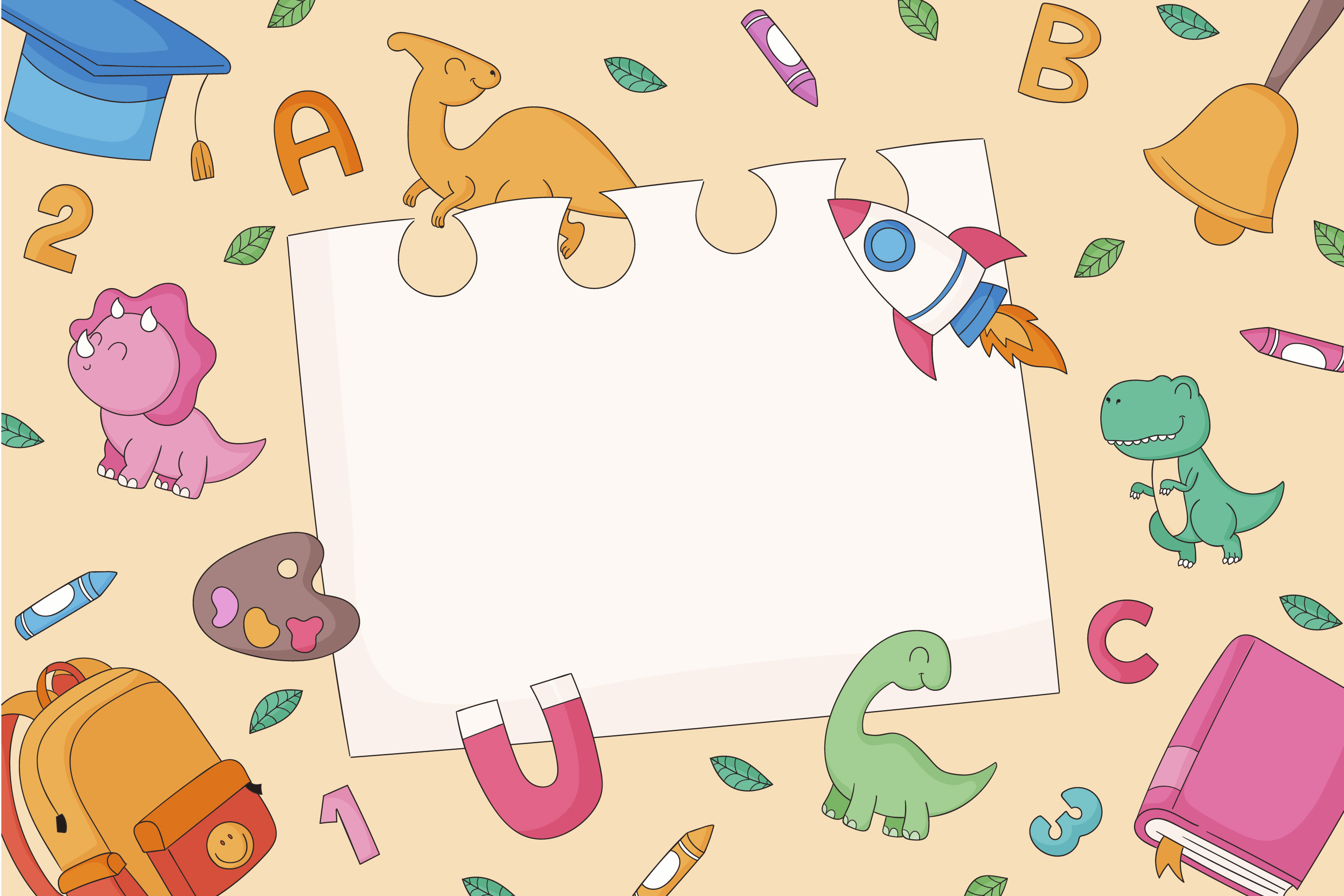 Preview for Kids-learning-template-back-to-background-2742a