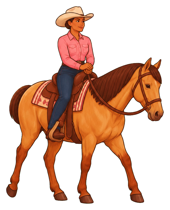 Preview for Cowgirl On Horseback