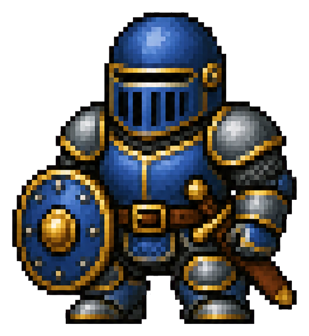 Preview for Cobalt Dungeon Knight Sprite Sticker