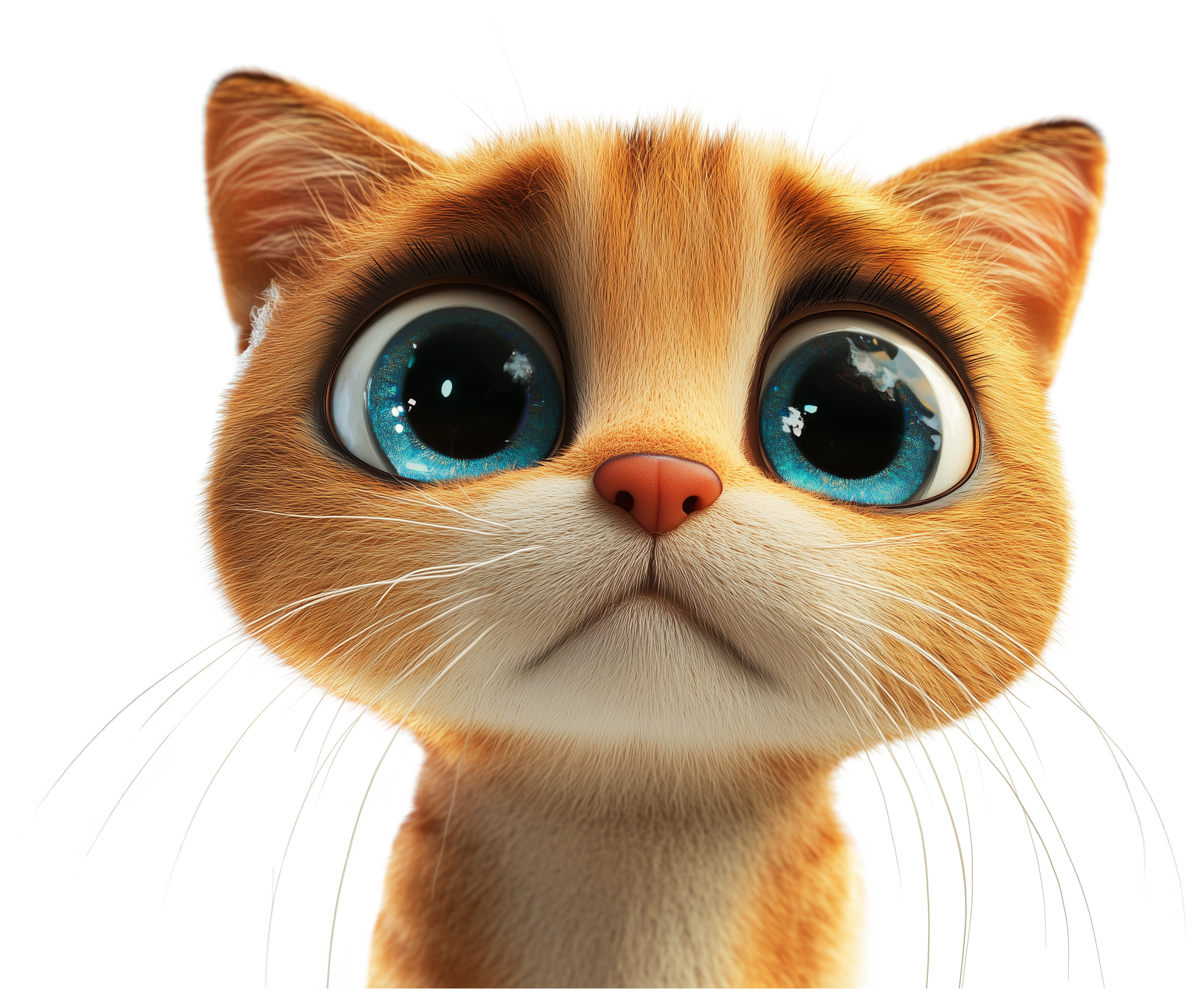 Preview for Cute Cat Emoji Sticker Graphic