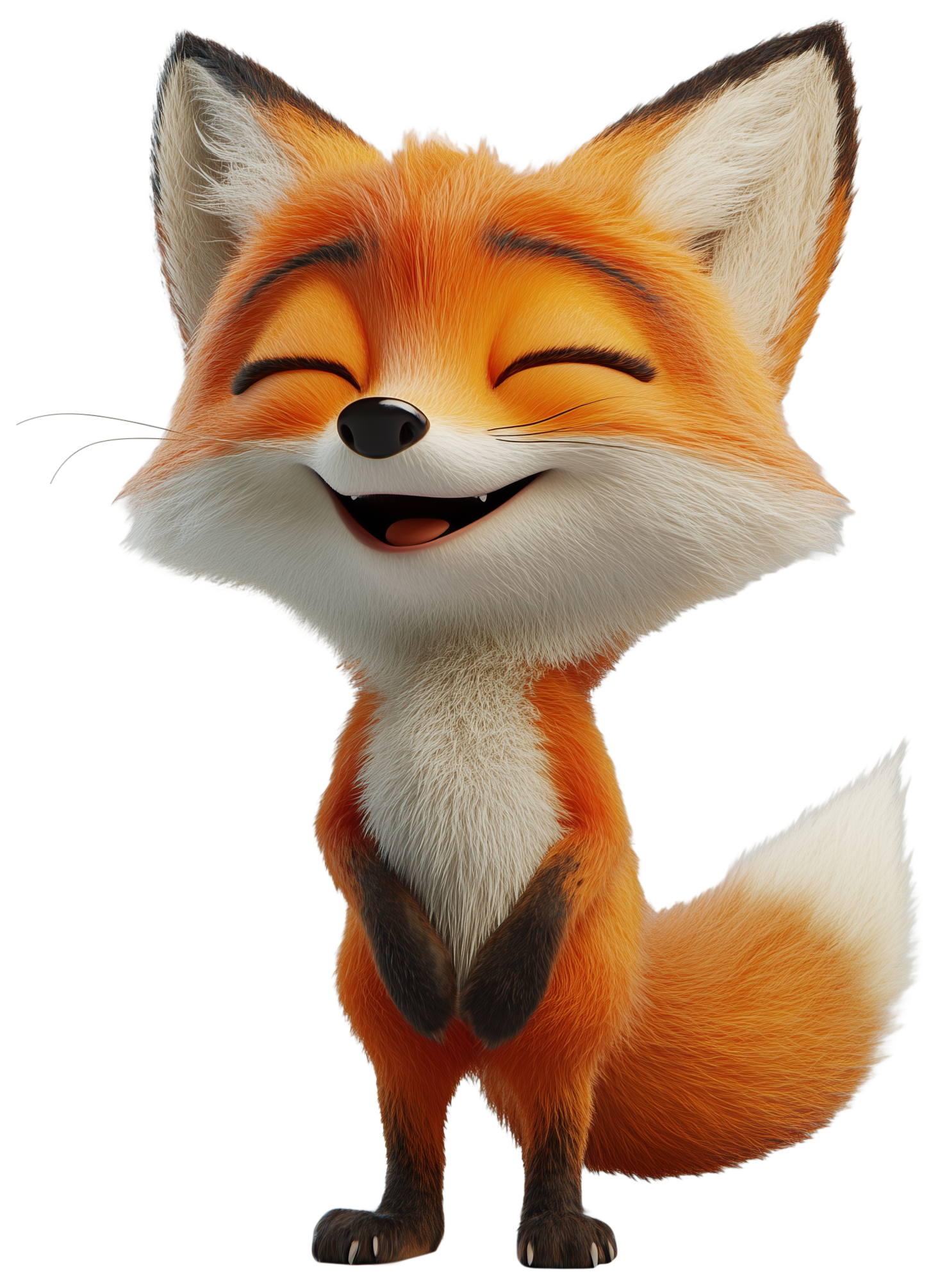 Preview for Cute Fox Emoji Sticker