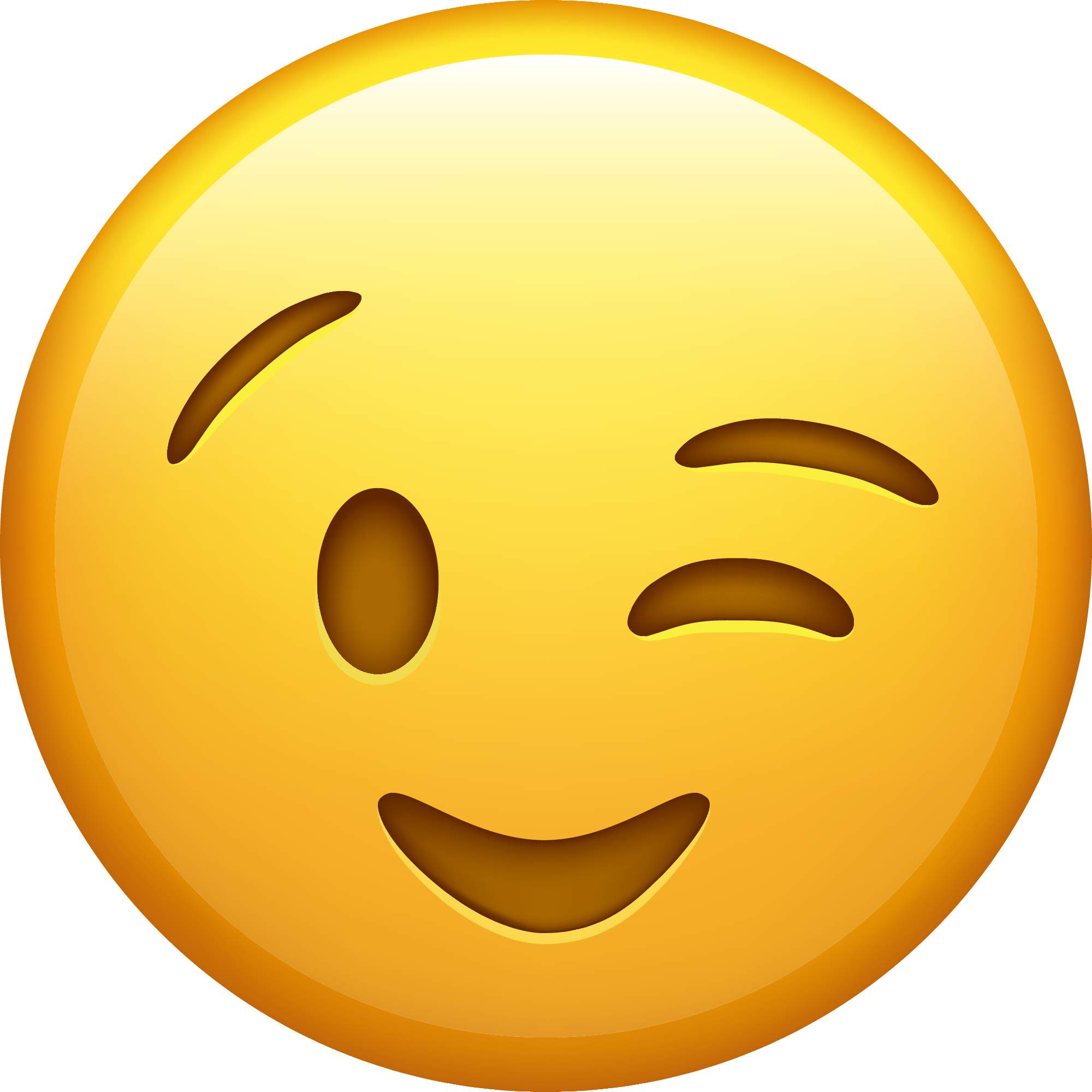 Preview for Winking-face-emoji-emoji-classic-sticker-d816a