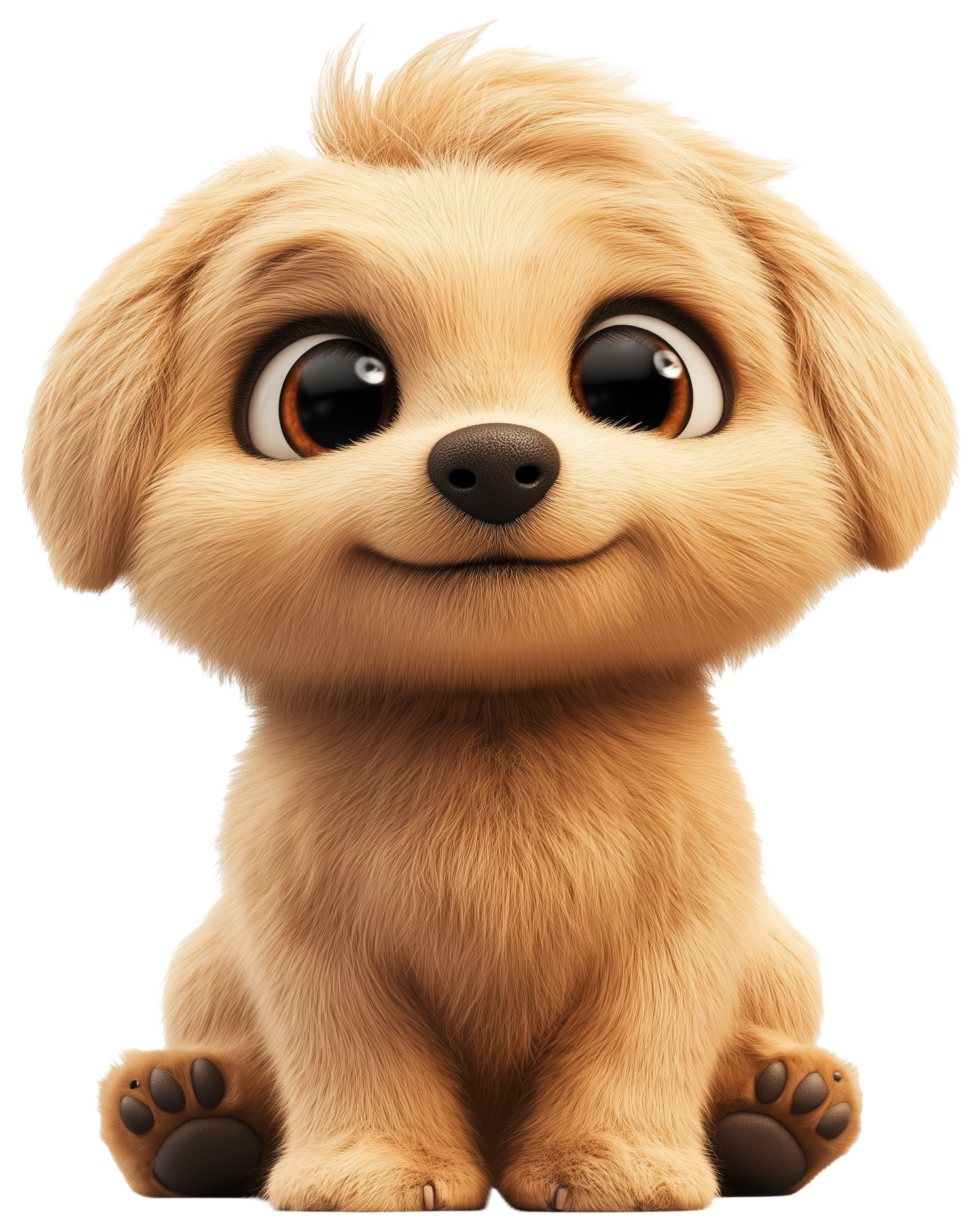 Preview for Cute Dog Sticker Graphic