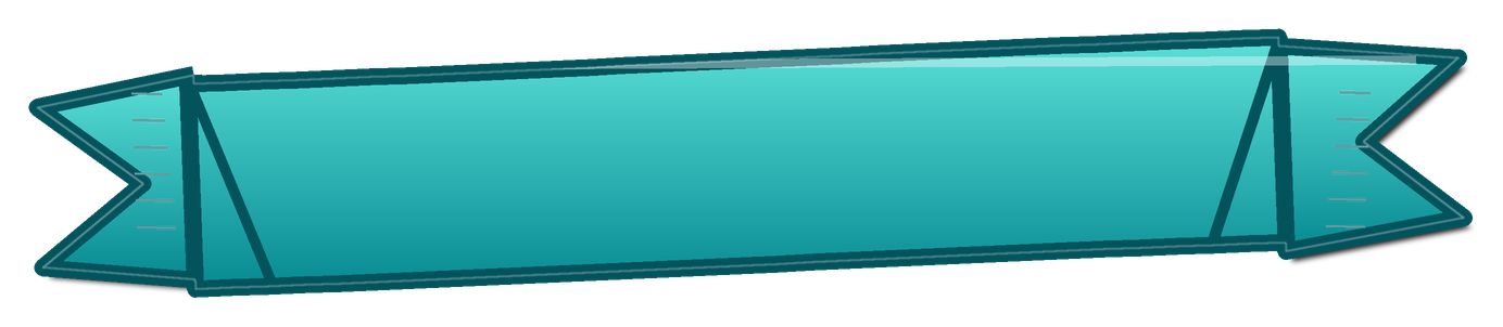 Preview for Teal Modern Banner Sticker