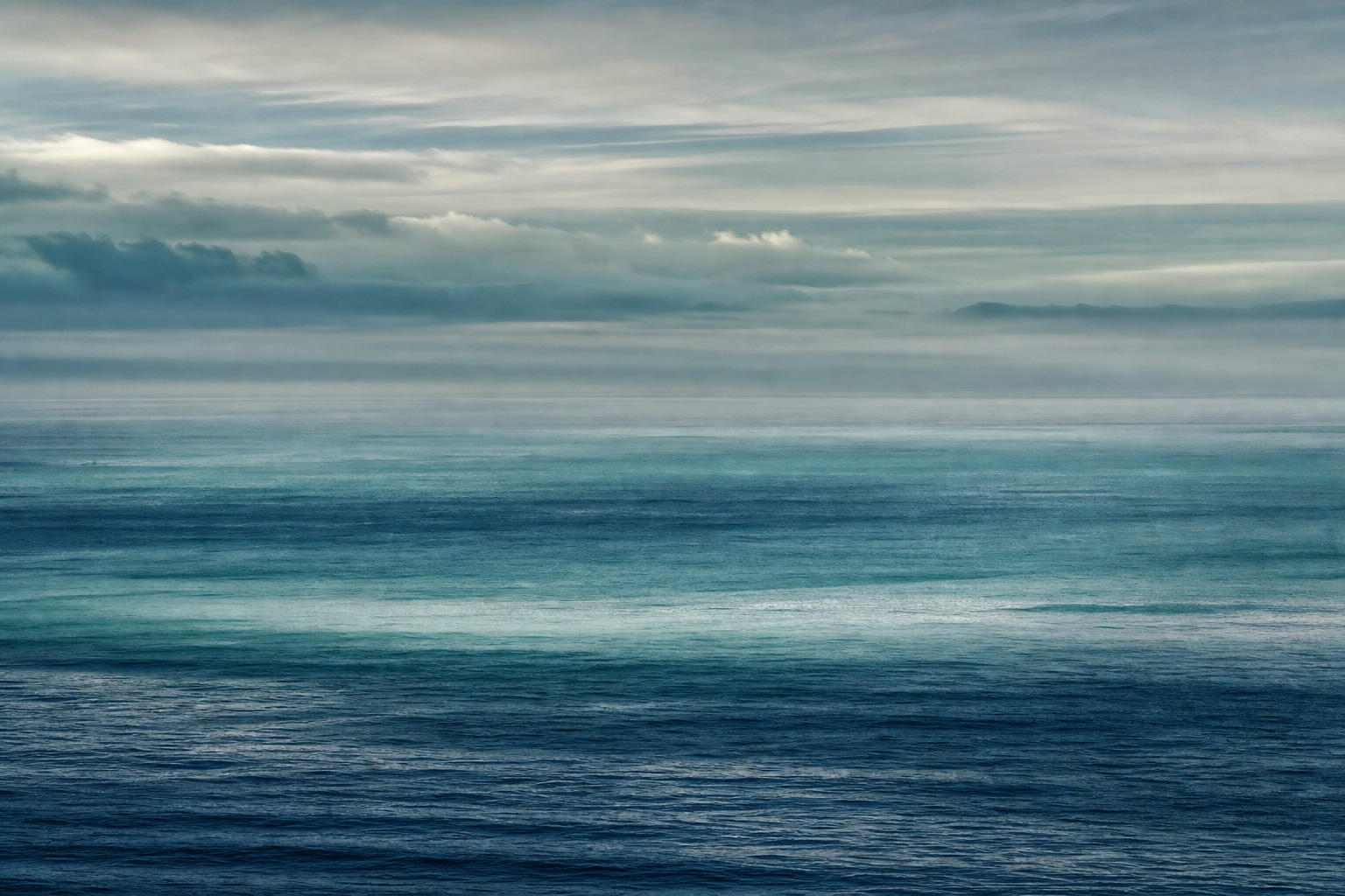Preview for Deep Teal Ocean Haze Background