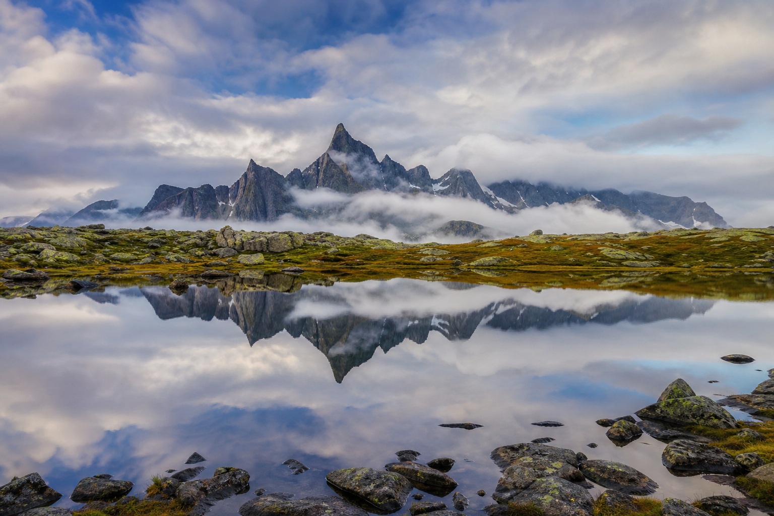 Preview for Mountain Mirror Lake Background
