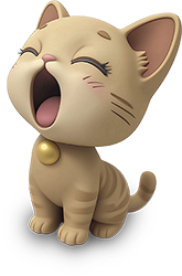 Preview for Laughing-cartoon-cat-animal-sticker-4dce2