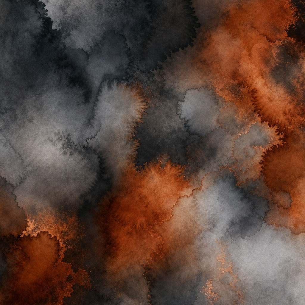 Preview for Charcoal Rust Ink Wash Background