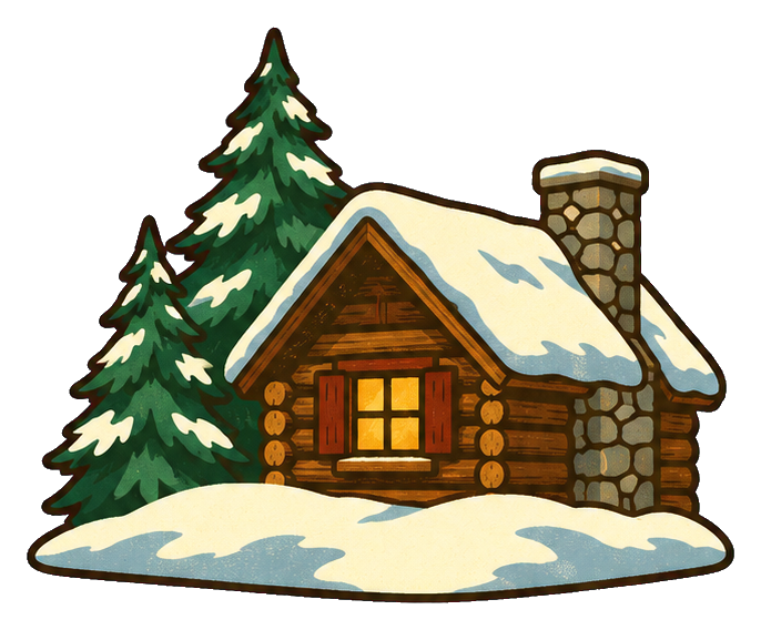 Preview for Snowy Log Cabin