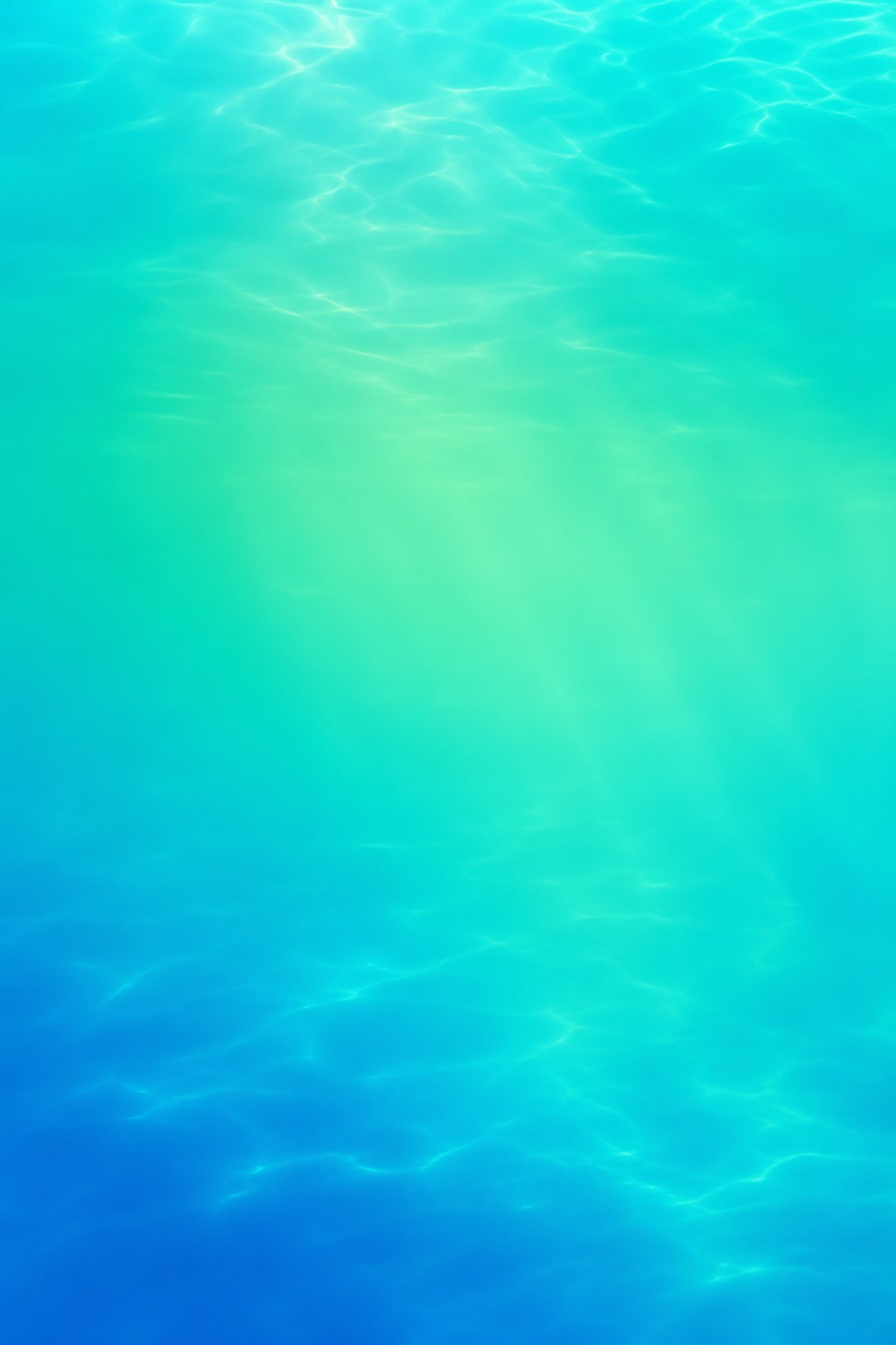 Soft aqua and blue gradient with a watery, tropical ocean feel