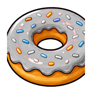 Preview for Donut Sticker Graphic