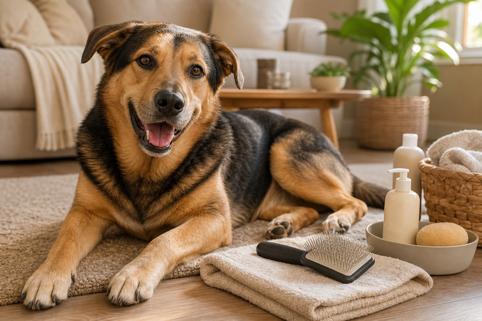 Preview for Cozy Dog Grooming Background