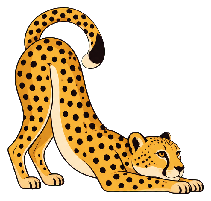 Preview for Stretching Cheetah