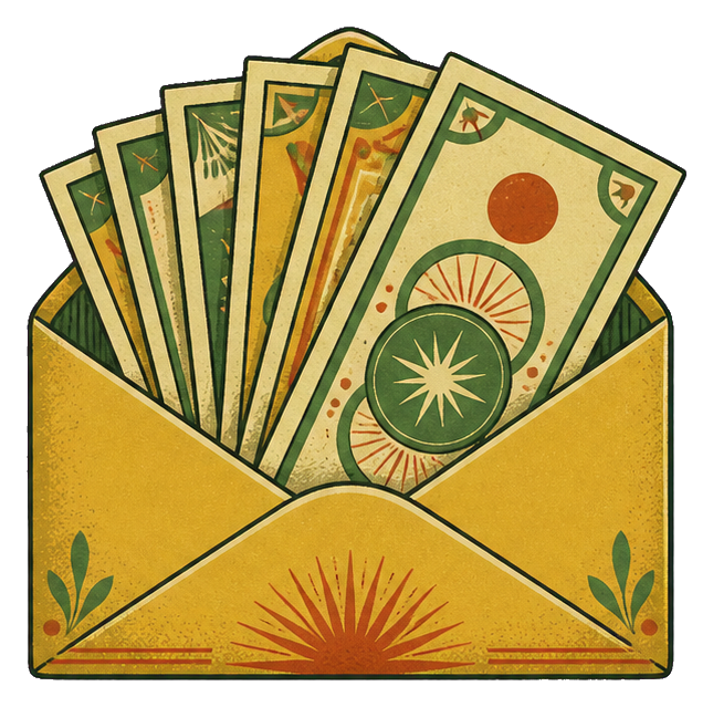 Preview for Cash Envelope Sticker Graphic