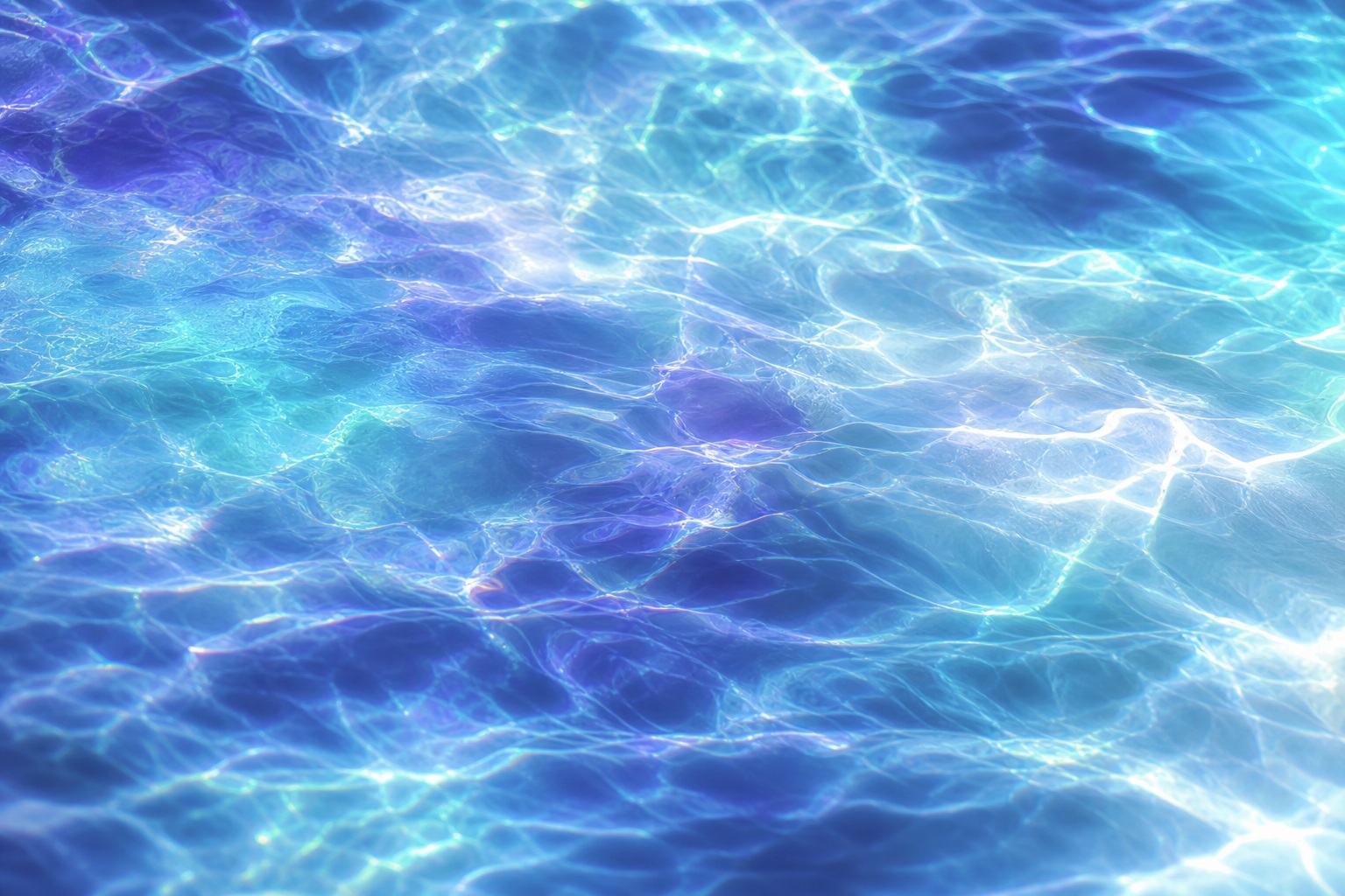 Preview for Cyan Indigo Caustic Light Background