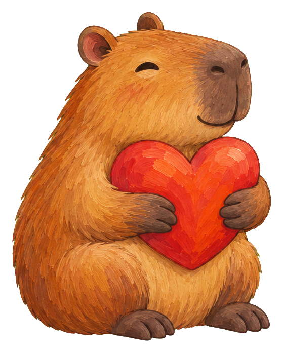 Preview for Chill Capybara Capy Love
