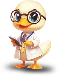 Preview for Dr-duck-scientist-template-character-sticker-bf7c3