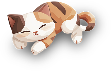 Preview for Sleeping-cat-illustration-animal-sticker-0ff71