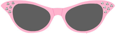 Preview for Pink-decorative-sunglasses-sticker-3a1da