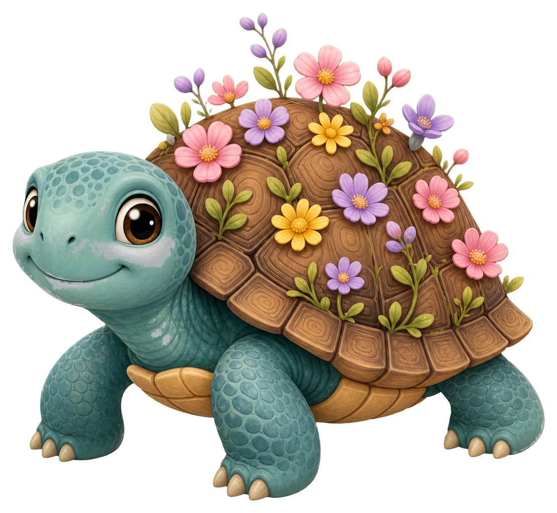 Preview for Garden Turtle Sticker For Photos And Designs