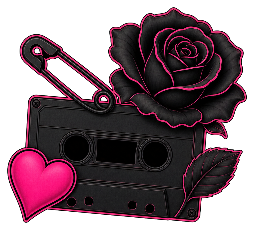 Preview for Black Pink Aesthetic Sticker Bundle