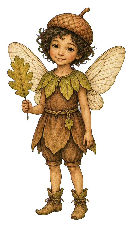 Preview for Acorn Cap Fairy Sticker