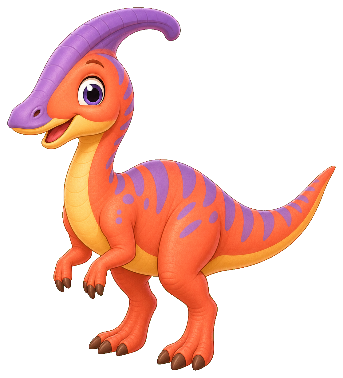Preview for Parasaurolophus Dinosaur Sticker