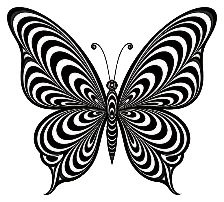 Preview for Optical Arc Butterfly Sticker