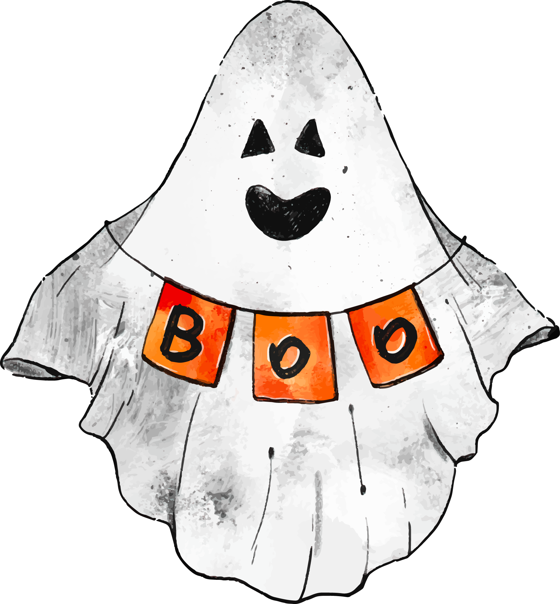 Preview for Halloween-ghost-illustration-ghosts-sticker-6ea47