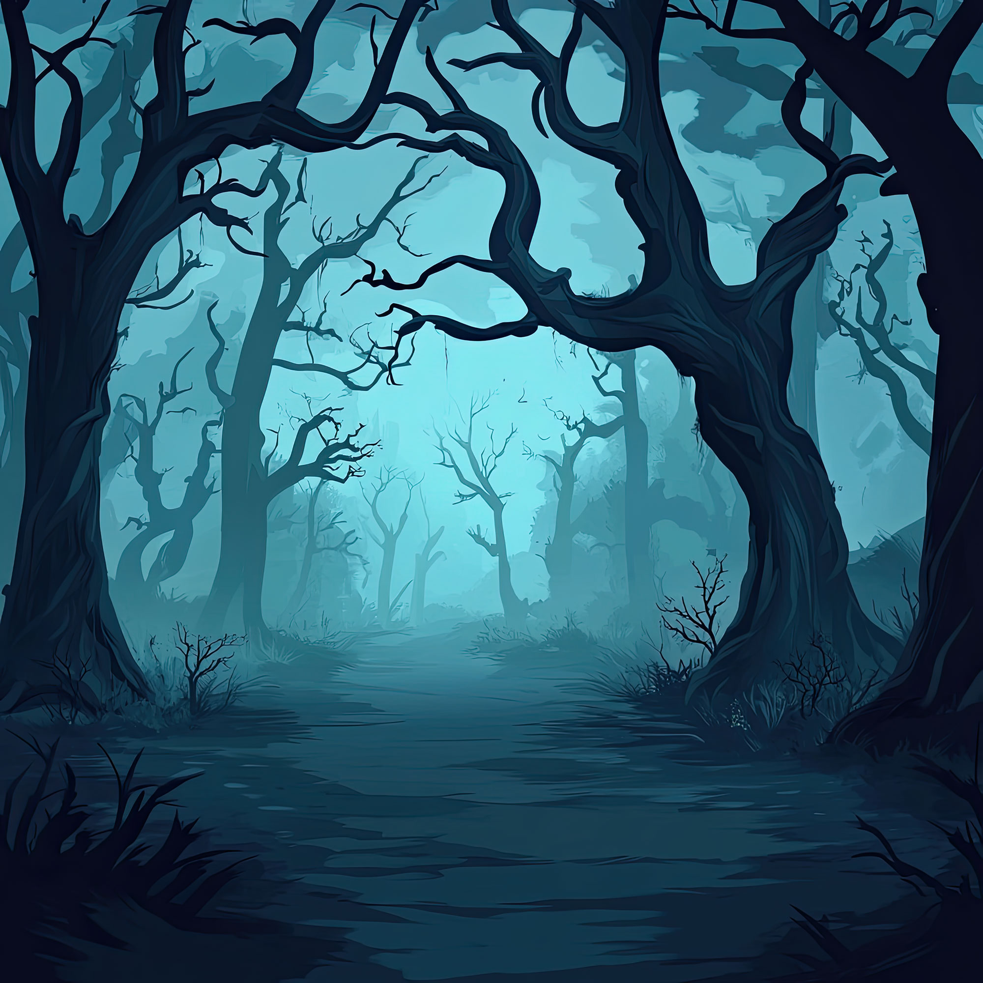 Preview for Mysterious-forest-landscape-spooky-backdrop-background-5ac5a
