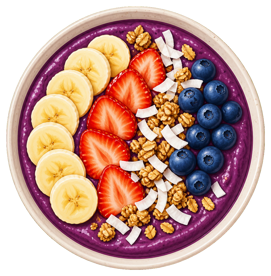 Preview for Smoothie Bowl Sticker Graphic