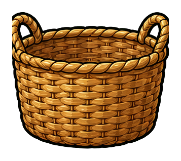 Preview for Woven Basket Sticker