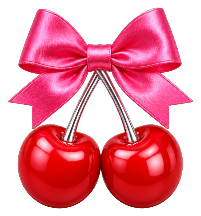 Preview for Cherry Pair Bow Sticker