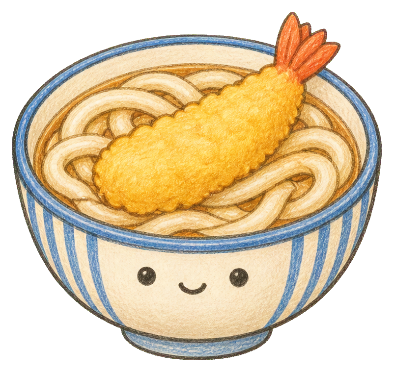 Preview for Udon Bowl With Tempura Sticker