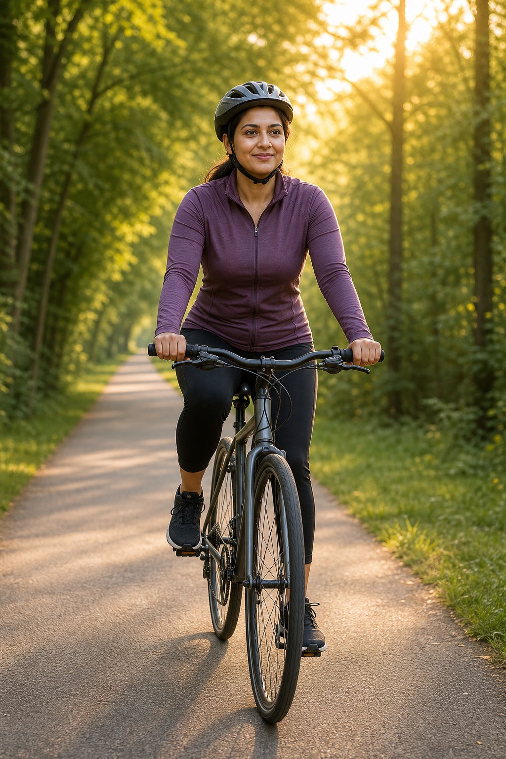 Preview for Vertical Greenway Rider Background