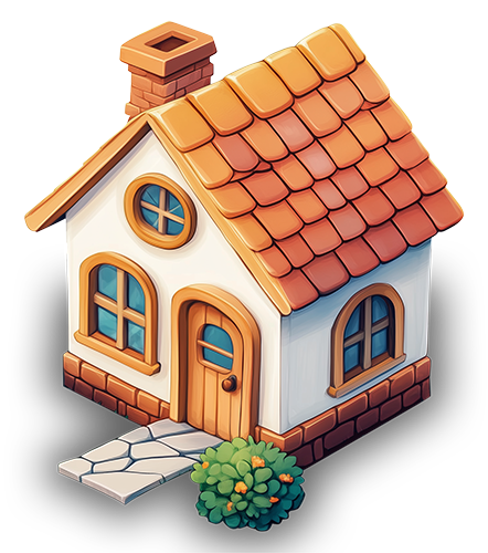Preview for Cartoon-house-illustration-building-sticker-ceff7