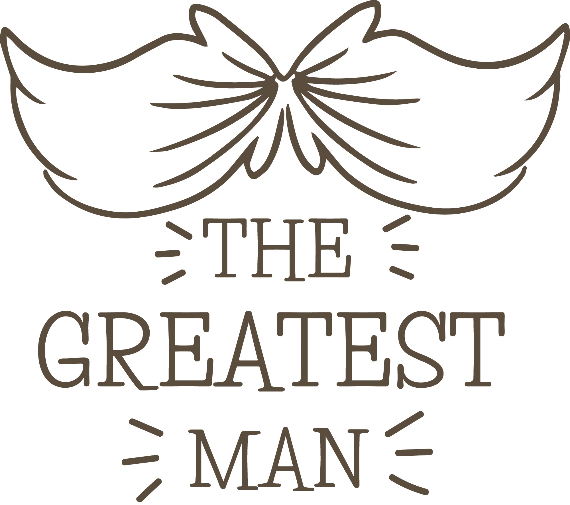 Preview for Greatest-man-logo-design-fathers-day-sticker-07741