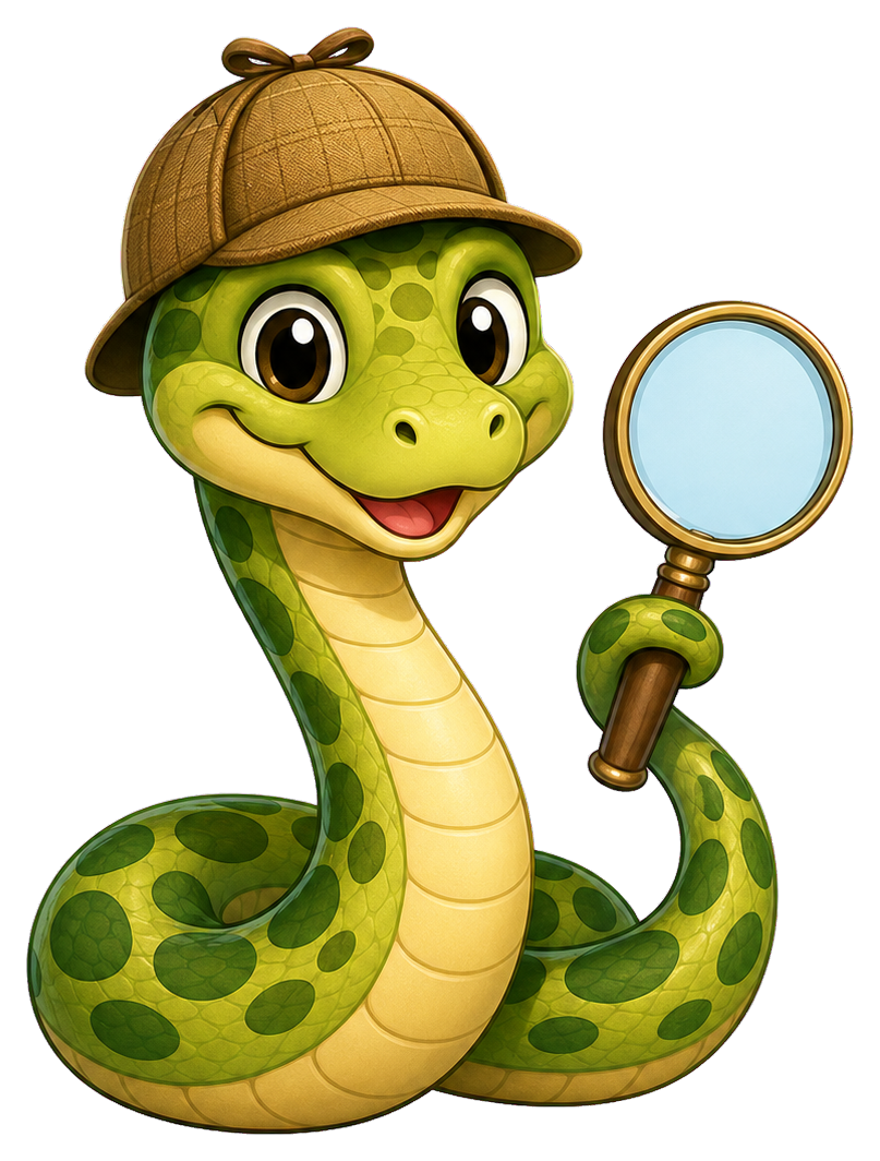 Preview for Snake Detective Sticker