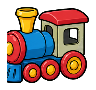 Preview for Toy Train Sticker For Kids Designs