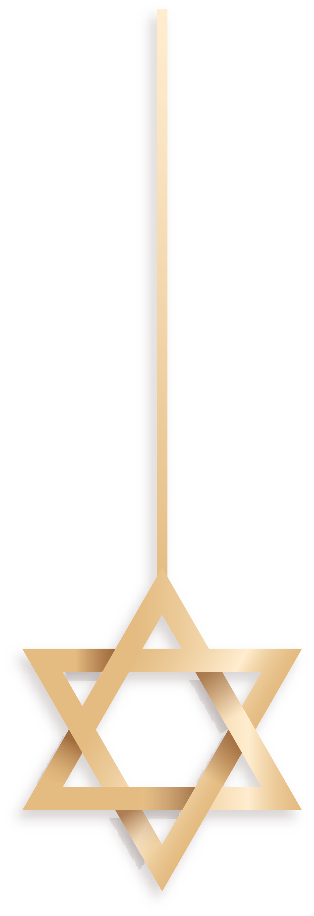 Preview for Golden-star-of-david-pendant-hanukkah-sticker-6ffef