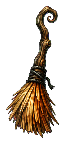 Preview for Crooked Handle Witch Broom