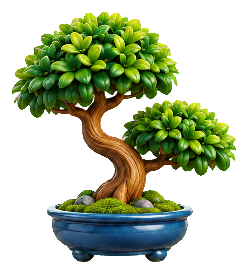 Preview for 3d Houseplants Bonsai Tree